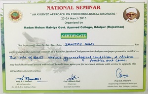 Certificates-of-Dr-Sanjay-maheshwari-Udaipur-Rajasthan-India